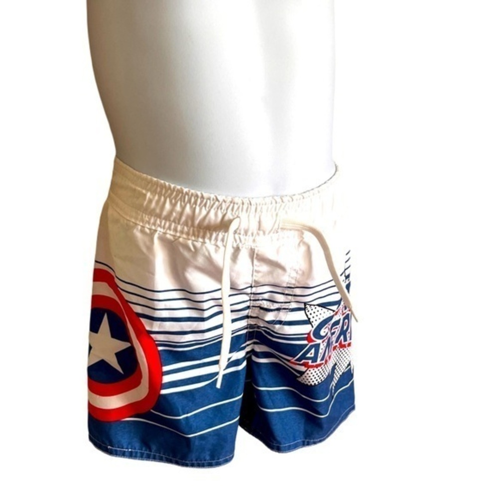 12-18 month Captain America swim trunks